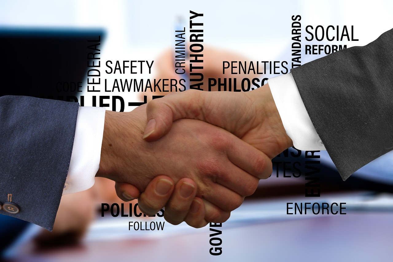 Working alongside government agencies